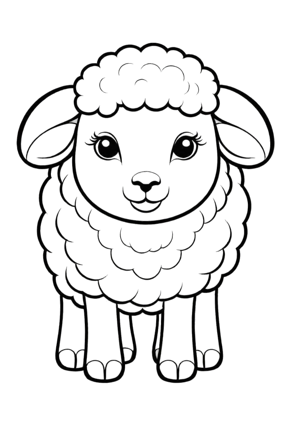 Farm Animal Coloring Pages