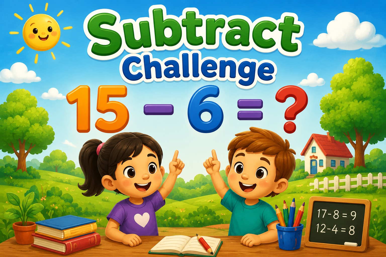 Subtraction Math Game